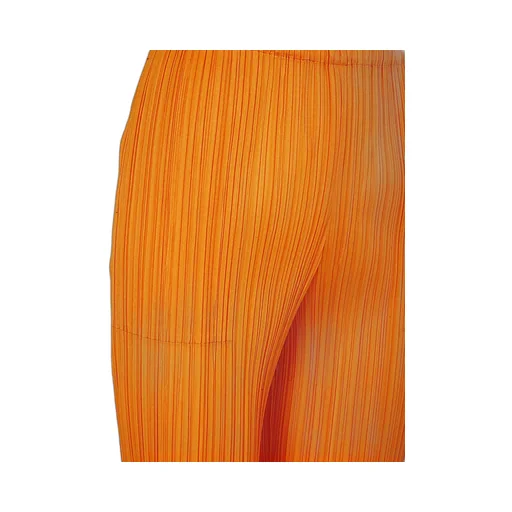 Pleats Please Issey Miyake Pleated High-Waist Trousers