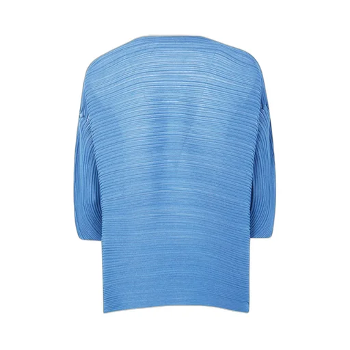Pleats Please Issey Miyake Sheer Bounce Knit Top
