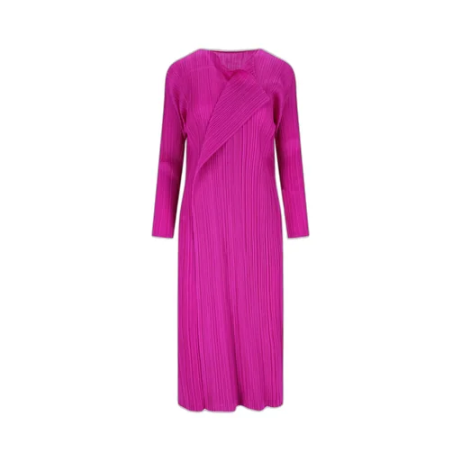 Pleats Please Issey Miyake Light Wave Midi Dress
