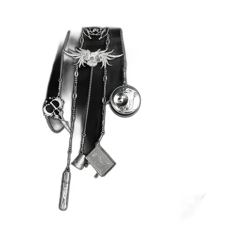 Cd Icon Chatelaine Belt Clasp