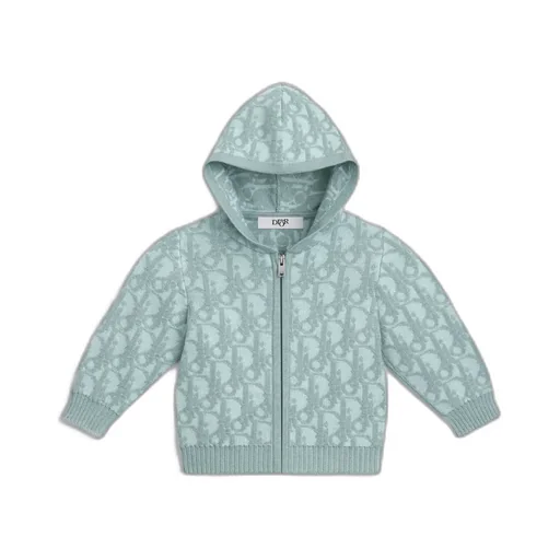 Baby Zip-Up Hooded Cardigan