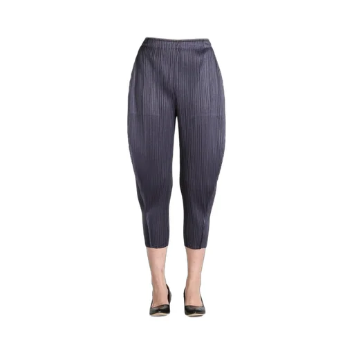 Pleats Please Issey Miyake Lantern Tapered Leg Trousers