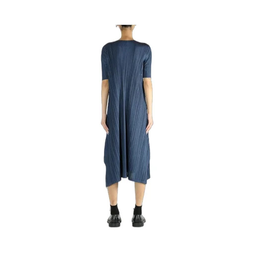 Pleats Please Issey Miyake Mellow Pleats A-Line Dress
