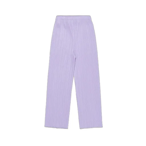 Pleats Please Issey Miyake Pleated Straight Leg Pants