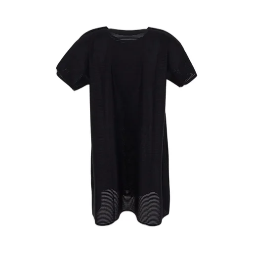 Pleats Please Issey Miyake Short-Sleeved Pleated Top