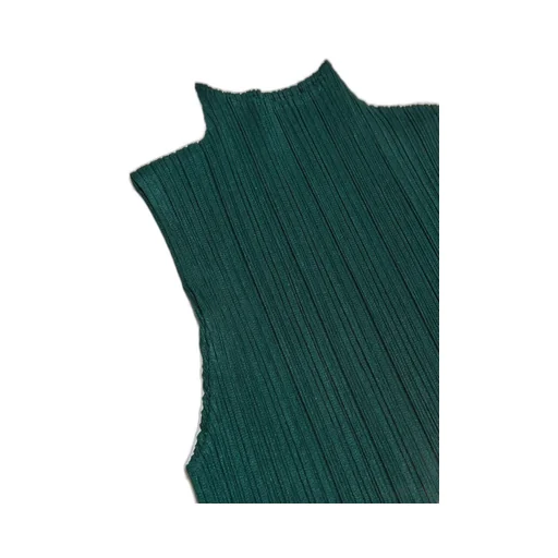Pleats Please Issey Miyake Sleeveless Pleated Shirt
