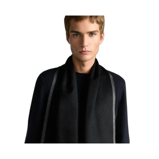 Double-Sided Cd Icon Scarf
