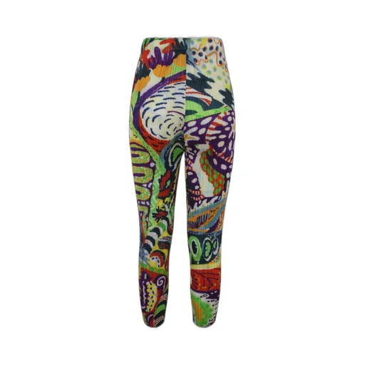 Pleats Please Issey Miyake Snowrunner Taper Leg Pleated Trousers
