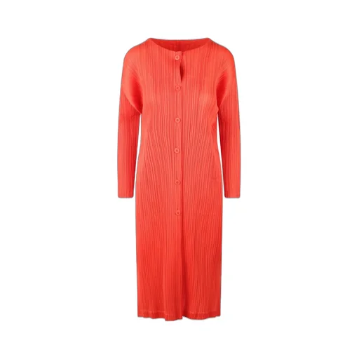 Pleats Please Issey Miyake Monthly Colors February Long Dress