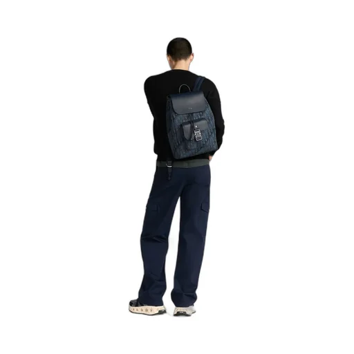 Saddle Backpack With Flap