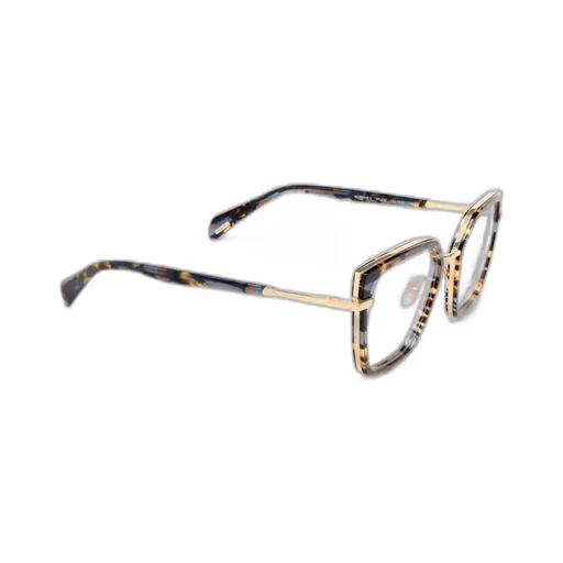 Police Geometric Frame Glasses