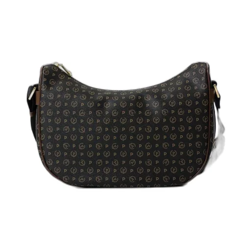 Pollini Heritage Monogram Printed Hobo Bag