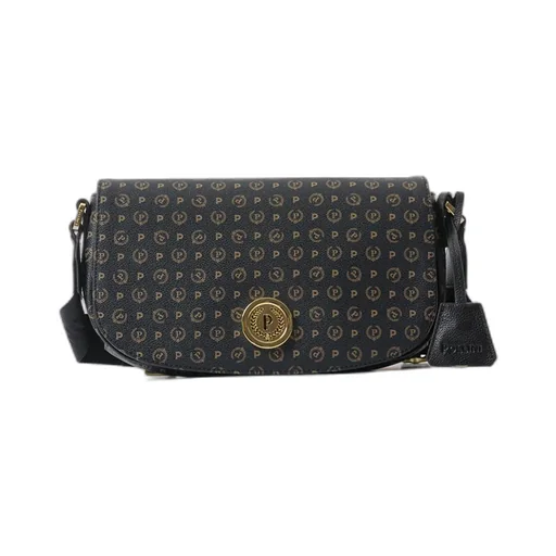 Pollini All-Over Monogram-Printed Crossbody Bag