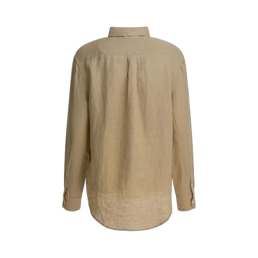 Polo Ralph Lauren Logo Embroidered Curved Hem Shirt