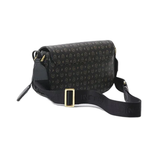 Pollini All-Over Monogram-Printed Crossbody Bag