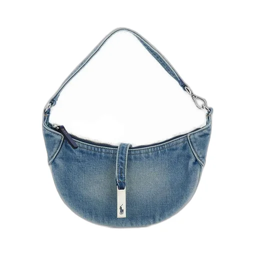 Polo Ralph Lauren Denim Zipped Shoulder Bag