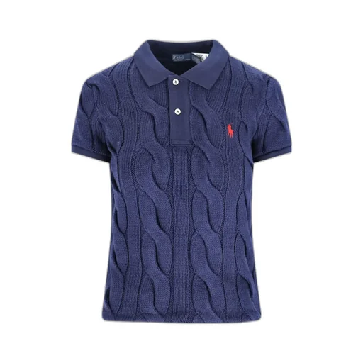 Polo Ralph Lauren Pony Embroidered Knitted Polo Shirt