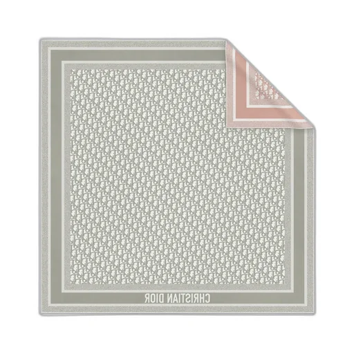 Dior Oblique Diortwin 90 Square Scarf