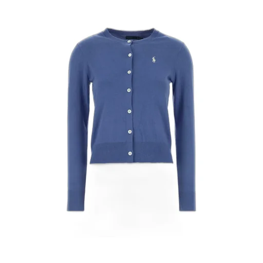 Polo Ralph Lauren Logo Embroidered Crewneck Cardigan