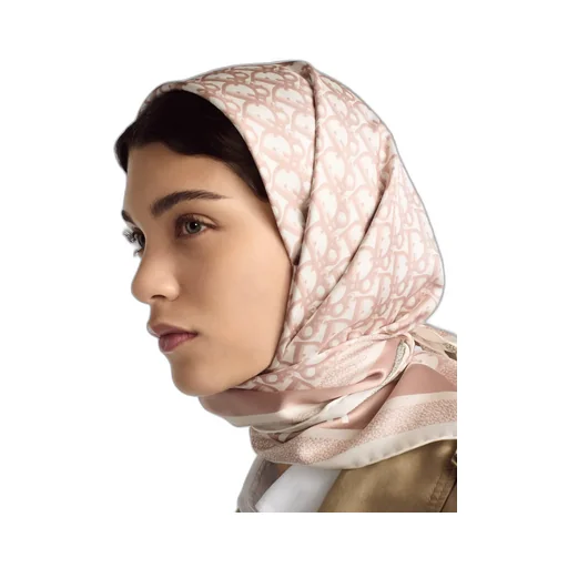 Dior Oblique Diortwin 90 Square Scarf