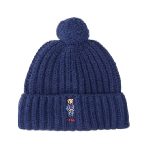 Polo Ralph Lauren Polo Bear Rib Pom-Pom Beanie