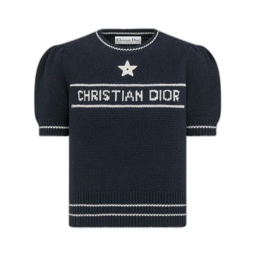 Christian Dior Short-Sleeved Sweater