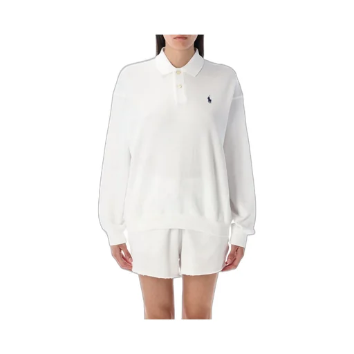 Polo Ralph Lauren Logo-Embroidered Long-Sleeved Polo Shirt