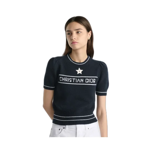 Christian Dior Short-Sleeved Sweater