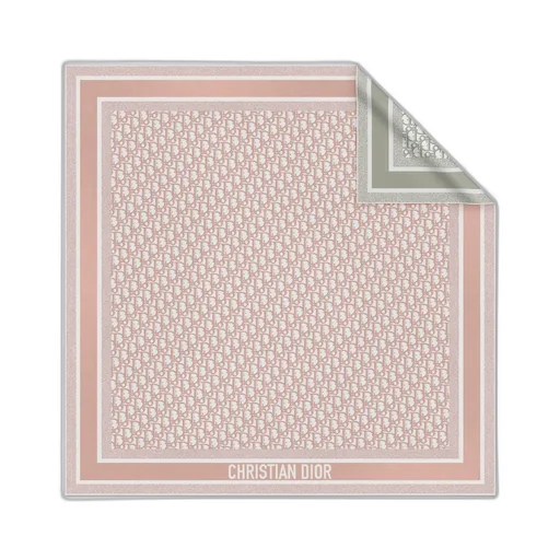 Dior Oblique Diortwin 90 Square Scarf