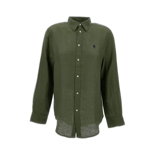Polo Ralph Lauren Logo Embroidered Curved Hem Polo Shirt