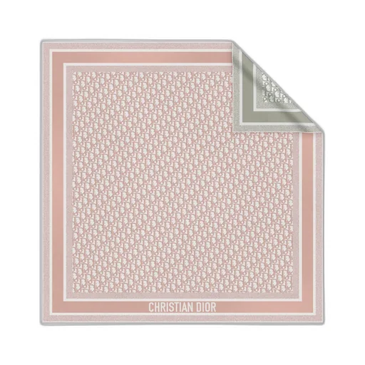 Dior Oblique Diortwin 90 Square Scarf