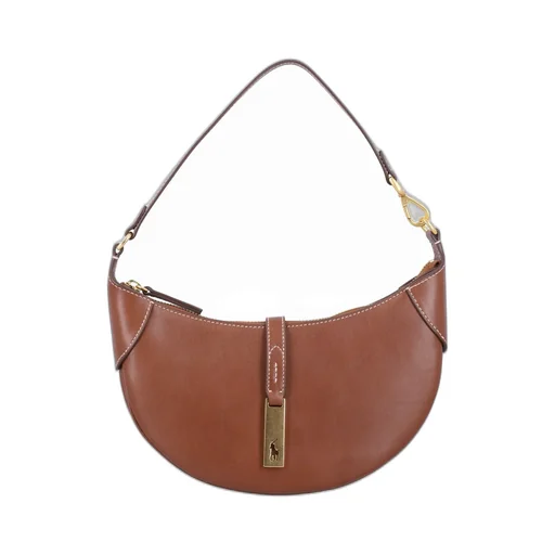Polo Ralph Lauren Logo Plaque Zipped Mini Shoulder Bag