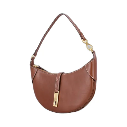 Polo Ralph Lauren Logo Plaque Zipped Mini Shoulder Bag