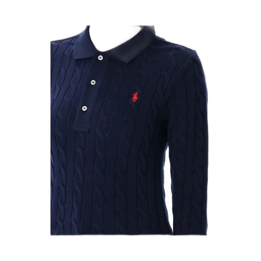 Polo Ralph Lauren Cable-Knit Polo Jumper