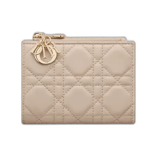 Lady Dior Dahlia Wallet