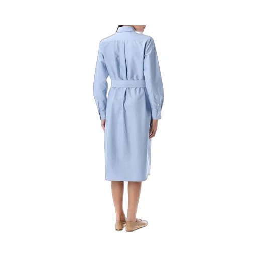 Polo Ralph Lauren Belted Oxford Shirtdress