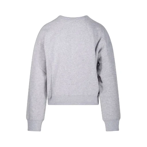 Polo Ralph Lauren Logo Printed Crewneck Snapped Sweatshirt