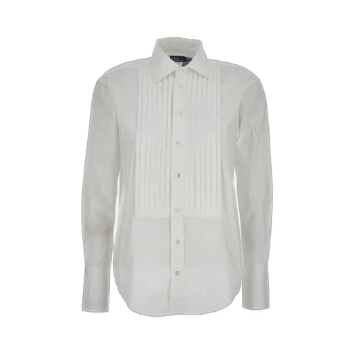 Polo Ralph Lauren Long-Sleeved Curved Hem Shirt