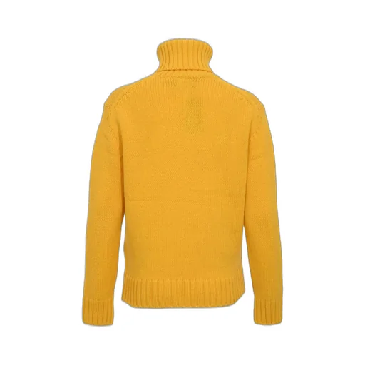 Polo Ralph Lauren Logo Intarsia-Knit Turtleneck Jumper