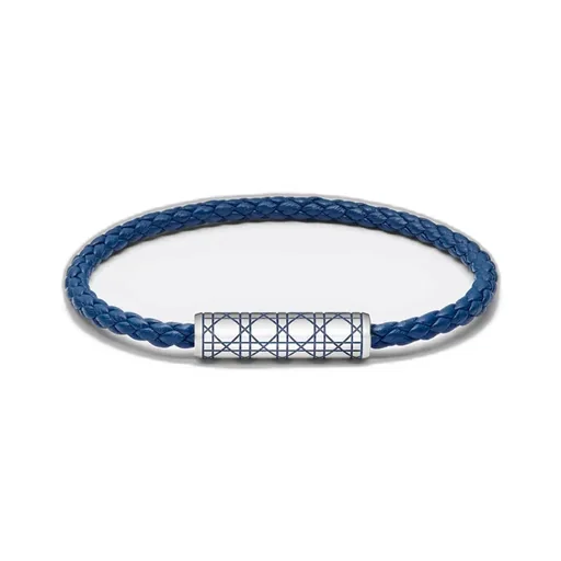 Cannage Woven Leather Bracelet