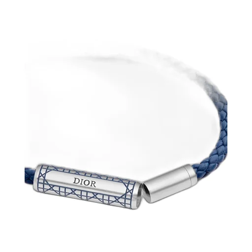 Cannage Woven Leather Bracelet