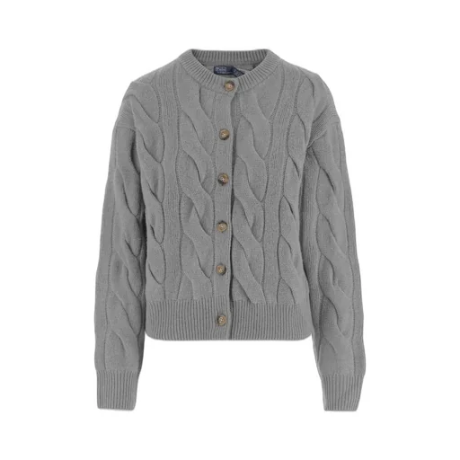 Polo Ralph Lauren Cable-Knit Textured Cardigan