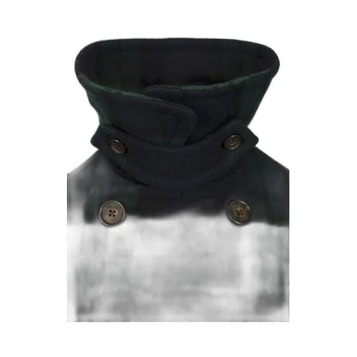Polo Ralph Lauren Checked Double-Breasted Peacoat