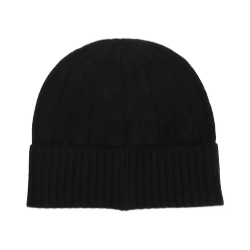 Polo Ralph Lauren Logo Embroidered Cable-Knit Beanie