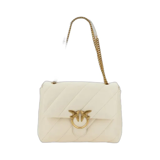 Pinko Love Big Puff Chain-Linked Shoulder Bag