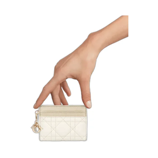Lady Dior Freesia Card Holder
