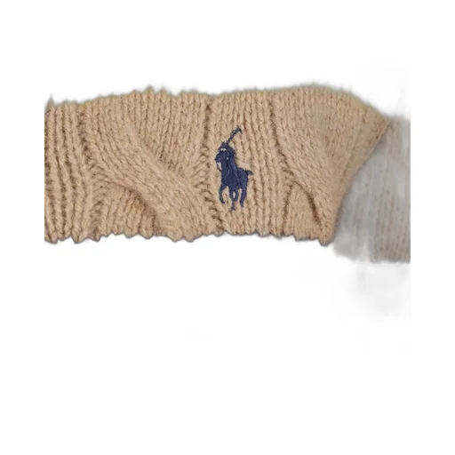 Polo Ralph Lauren Logo Embroidered Striped Cardigan