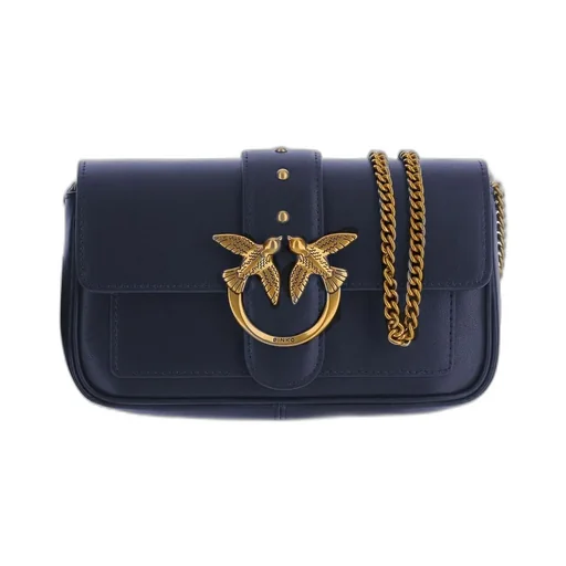 Pinko Love One Pocket Chain Linked Crossbody Bag