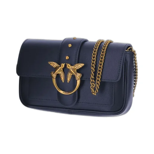 Pinko Love One Pocket Chain Linked Crossbody Bag