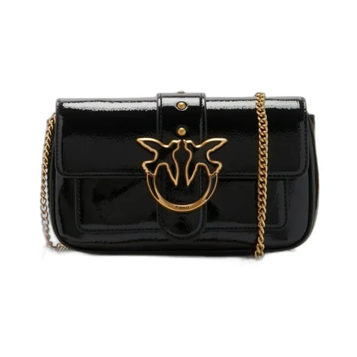 Pinko Love One Pocket Chained Shoulder Bag